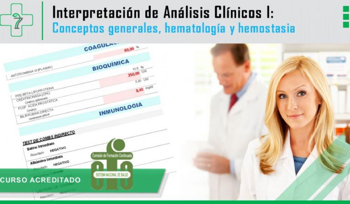 Interpretación de Análisis Clínicos en Atención Farmacéutica: Conceptos generales, Hematología y Hemostasia