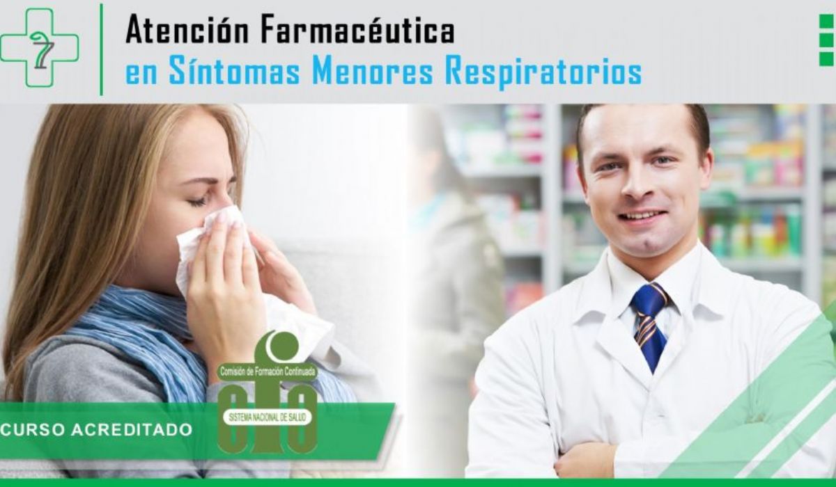 Atencin farmacutica en sntomas menores respiratorios.